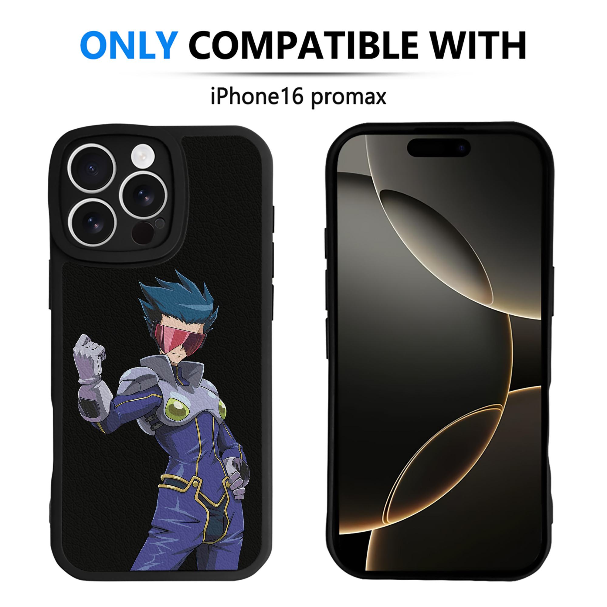 遊☆戯☆王 Yu-Gi-Oh! 【iPhone 16シリーズ対応】シリコンスマホケース（レザー調） 材質：シリコン